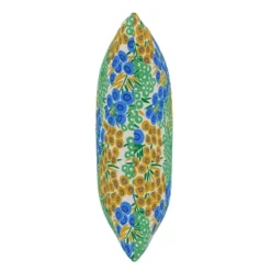 Loiret Outdoor Throw Pillow Blue/Citrine - Skyline Furniture