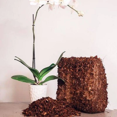 Envelor 10lb Compressed Coco Coir Husk Chips Brick Potting Soil 1 Envelor 10lb Compressed Coco Coir Husk Chips Brick Potting Soil