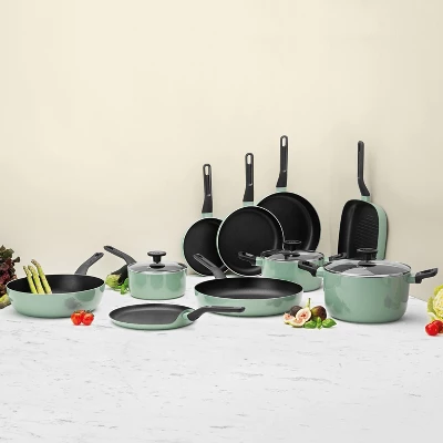 BergHOFF Sage And Slate Non-stick Aluminum Frying Pan 7 BergHOFF Sage And Slate Non-stick Aluminum Frying Pan - Image 7