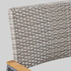 Luton 2pk Wicker & Aluminum Patio Dining Chair - Gray - Christopher Knight Home -Garden Furniture Store GUEST 6f632f70 4407 43d0 a418 f52da59555fc