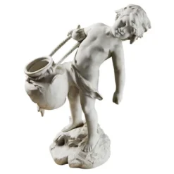 Design Toscano Young Child Urn Carrier Garden Statue