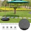 Tangkula Octagonal Weight Base Cantilever Offset Umbrella Weights Base PlateSet