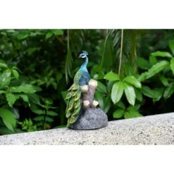 Techko Maid Peacock Calm Solar Outdoor Garden Statue Decor With Spotlight 20 Techko Maid Peacock Calm Solar Outdoor Garden Statue Decor With Spotlight -Garden Furniture Store GUEST 7155b2a0 18b7 4d6f ac1a 7765b41de2c3