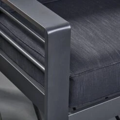 Cape Coral 3pc Aluminum And Rectangular MGO Fire Table Set - Gray - Christopher Knight Home -Garden Furniture Store GUEST 72ecebad 15e0 4d3f a4f5 462824646a9b