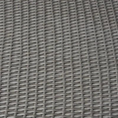 Santa Rosa Wicker Patio Storage Ottoman - Gray - Christopher Knight Home 2 Santa Rosa Wicker Patio Storage Ottoman - Gray - Christopher Knight Home - Image 2