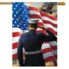 America's Heroes Military House Flag USA Pride Troops 28" X 40" Briarwood Lane