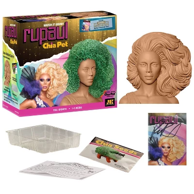 NECA RuPaul Chia Pet - Signed 2 NECA RuPaul Chia Pet - Signed - Image 2