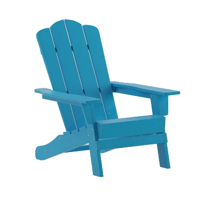 Emma And Oliver Set Of 4 Adirondack Chairs With Cup Holders, Weather Resistant HDPE Adirondack Chairs 11 Emma And Oliver Set Of 4 Adirondack Chairs With Cup Holders, Weather Resistant HDPE Adirondack Chairs - Image 11