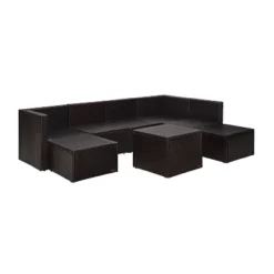 Palm Harbor 8pc All-Weather Wicker Patio Seating Set - Gray - Crosley 10 Palm Harbor 8pc All-Weather Wicker Patio Seating Set - Gray - Crosley -Garden Furniture Store GUEST 78cee260 898f 4c65 8d82 d4e4cdc7bfea