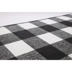 25" Anderson Floor Pillow Black - Pillow Perfect