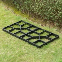 Gardenised Decorative Pavement Mold Cement Form Stamp Walkway Maker Patio Stepping Stone Pavers Reusable Pathway Mould, 2 Pack -Garden Furniture Store GUEST 7a71c45f 0ca6 4d86 b525 d4b94b20d498