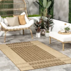NuLOOM Lila Modern Striped Indoor/Outdoor Area Rug