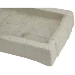 Suncast SB24 Decorative Rain Gutter Downspout Splash Block, Light Taupe (4 Pack) -Garden Furniture Store GUEST 7b20ea87 34b0 42e4 a311 1d52e59c3185