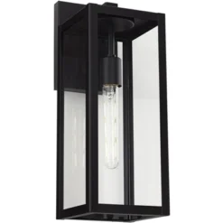 John Timberland Titan Modern Outdoor Wall Light Fixtures Set Of 2 Mystic Black Rectangular Frame 17" Clear Glass For Post Exterior Barn 11 John Timberland Titan Modern Outdoor Wall Light Fixtures Set Of 2 Mystic Black Rectangular Frame 17" Clear Glass For Post Exterior Barn -Garden Furniture Store GUEST 7b57237b 341a 4744 866b 95c45f019be7