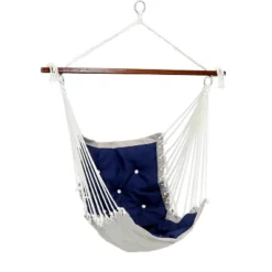 Sunnydaze Decor Sunnydaze Large Tufted Victorian Hammock Chair Swing For Backyard And Patio - 300 Lb Weight Capacity -Garden Furniture Store GUEST 7b6e65e5 6ebc 46e1 84de 1043cf2e6b67