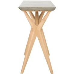 Ragna Concrete Console - Dark Grey - Safavieh -Garden Furniture Store GUEST 7d47b4e0 877e 4841 ab36 4252614a004e