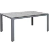 Outdoor Rectangle Dining Table - Sun Bleached Gray - CorLiving