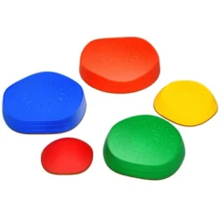 Costway 5pcs Kids Balance Stepping Stones Indoor & Outdoor Coordination & Balance Toy -Garden Furniture Store GUEST 7eba9143 b846 454f a239 c32bdd8ae567