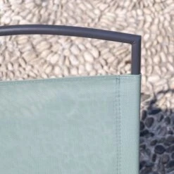 5pc Outdoor Steel Dining Set With Folding Chairs & Square Glass Table Top Green - Crestlive Products -Garden Furniture Store GUEST 7f036acc a3df 4859 bffa 68c703248d19