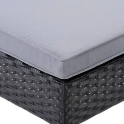 Parksville Patio Bar Set With Cushions - Black/Gray - CorLiving -Garden Furniture Store GUEST 7f3fd426 68e7 4973 a1cf f17ad9563359