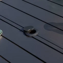 7pc Patio Dining Set With Rectangle Table With 2.6" Umbrella Hole & Sling Arm Chairs - Captiva Designs -Garden Furniture Store GUEST 810e970b f304 4679 a52a 4da2574fa100