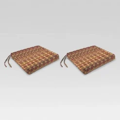 19" X 17" 2pk Outdoor Square Seat Pads - Jordan Manufacturing 10 19" X 17" 2pk Outdoor Square Seat Pads - Jordan Manufacturing -Garden Furniture Store GUEST 83024346 a787 4eb1 9ee0 1e2d974ccd66