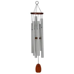 Woodstock Wind Chimes Signature Collection, Latin Trio Silver Wind Chime -Garden Furniture Store GUEST 83274dab e393 4561 8fef f1f244c61483