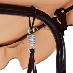 Costway Loveseat Patio Canopy Swing Glider Hammock Cushioned Steel Frame Outdoor -Garden Furniture Store GUEST 8389c708 4244 4528 963a 6c5d84e973a6