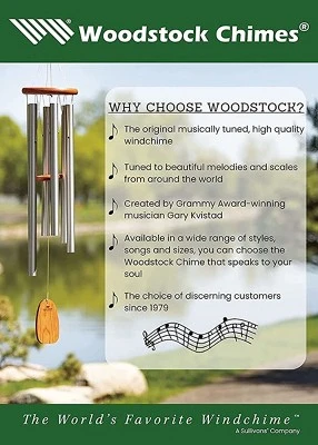 Woodstock Wind Chimes Signature Collection, Woodstock Celebration Stand, Wind Chime Display 3 Woodstock Wind Chimes Signature Collection, Woodstock Celebration Stand, Wind Chime Display - Image 3