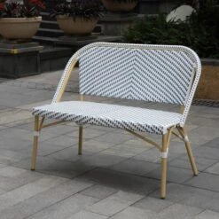 Alertis Patio Wicker Bench - MiBasics -Garden Furniture Store GUEST 87355b01 b35f 432b bec2 c43713615e8d