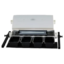 SunBlaster SL1600219 Growlight Micro Sized Complete LED Powered Indoor Garden Stand System, White