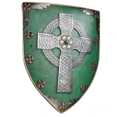 Design Toscano Celtic Warriors Sculptural Wall Shield 1 Design Toscano Celtic Warriors Sculptural Wall Shield