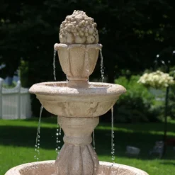 Sunnydaze Decor Sunnydaze 61"H Electric Polyresin And Fiberglass 3-Tier Cornucopia Outdoor Water Fountain -Garden Furniture Store GUEST 8970e314 8f86 4cb4 b59a 6357237f5008