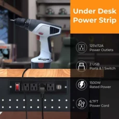 Costway 53" Adjustable Height Workbench 1760lbs Capacity Workstation W/ Power Outlets -Garden Furniture Store GUEST 89af681c b772 4a16 a85c e0205fbb4802