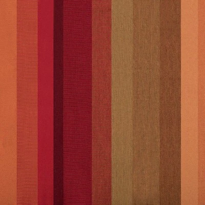 The Hamptons Collection 102” Orange Striped Sunbrella Brazilian Style Hammock With Stand 3 The Hamptons Collection 102” Orange Striped Sunbrella Brazilian Style Hammock With Stand - Image 3