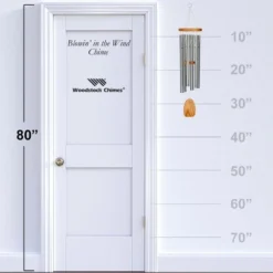 Woodstock Wind Chimes Signature Collection, Blowin' In The Wind Chime, 34'' Silver Wind Chime BWC 8 Woodstock Wind Chimes Signature Collection, Blowin' In The Wind Chime, 34'' Silver Wind Chime BWC -Garden Furniture Store GUEST 8b155acf a712 4620 a9df 722245c21259
