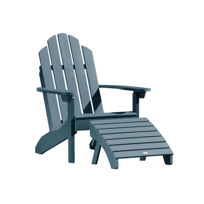 Westport 2pc Folding Adirondack Chair With Ottoman - Highwood 10 Westport 2pc Folding Adirondack Chair With Ottoman - Highwood - Image 10