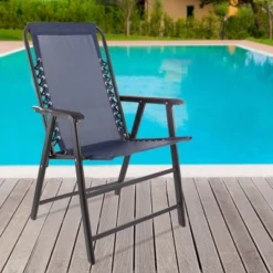 Pure Garden Folding Lounge Chairs – Portable Camping Or Lawn Chairs, Navy, Set Of 2 -Garden Furniture Store GUEST 8c665daf d92c 4faf 8337 d1359eb8615a