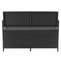 Parksville Patio Storage Bench - Black - CorLiving 14 Parksville Patio Storage Bench - Black - CorLiving -Garden Furniture Store GUEST 8d852444 2a63 4e45 9421 a7fa839b760f