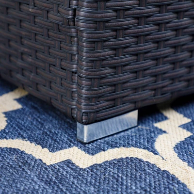 Outdoor Sectional Chairs With Cushions - Captiva Designs 10 Outdoor Sectional Chairs With Cushions - Captiva Designs - Image 10