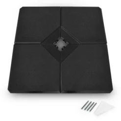 Costway 4 PC Cantilever Offset Umbrella Base Stable Weight Stand Water/Sand Filled 238lb 8 Costway 4 PC Cantilever Offset Umbrella Base Stable Weight Stand Water/Sand Filled 238lb -Garden Furniture Store GUEST 8de17047 9c59 4fe5 9cb3 a73fa7992db5