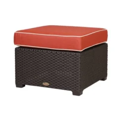 Magnolia Rattan Ottoman - Lagoon -Garden Furniture Store GUEST 8f024607 d520 42bf 9be8 508d8fa8af4a
