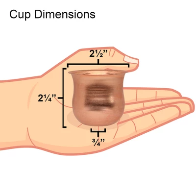 Marrgon Copper Rain Chain With Pot Style Cups For Gutter Downspout Replacement 2 Marrgon Copper Rain Chain With Pot Style Cups For Gutter Downspout Replacement - Image 2