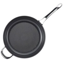 Anolon X Hybrid 12" Nonstick Induction Frying Pan With Helper Handle Super Dark Gray -Garden Furniture Store GUEST 8f8e38a1 6948 43b0 9db1 bf7a5ffffb70