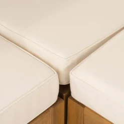 2pk Oana Outdoor Acacia Wood Left Arm Loveseat & Coffee Table With Cushion Teak/Beige - Christopher Knight Home 9 2pk Oana Outdoor Acacia Wood Left Arm Loveseat & Coffee Table With Cushion Teak/Beige - Christopher Knight Home -Garden Furniture Store GUEST 900a69b5 8877 47ac ba8e 4121689909d0