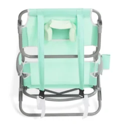 Ostrich Lightweight Portable Outdoor On Your Back Folding Chair For Relaxing With 5 Seat Adjustment Backpack Straps And Cup Holder, Teal (2 Pack) -Garden Furniture Store GUEST 907f3a4b 09d4 4c1f 8428 c3df6c3cb2cf