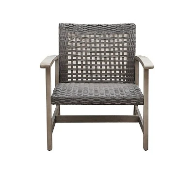 Monterosso 2pc Wood & Rattan Outdoor Patio Loveseat & Coffee Table Set - DUKAP 3 Monterosso 2pc Wood & Rattan Outdoor Patio Loveseat & Coffee Table Set - DUKAP - Image 3