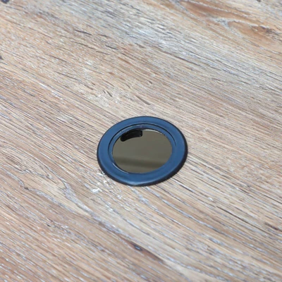 7pc Patio Set With Steel Table With 1.57" Umbrella Hole & Padded Sling C-Spring Arm Chairs - Captiva Designs 2 7pc Patio Set With Steel Table With 1.57" Umbrella Hole & Padded Sling C-Spring Arm Chairs - Captiva Designs - Image 2