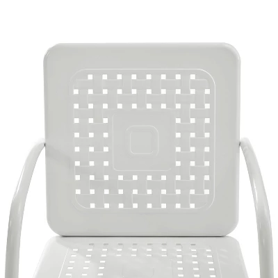 Bates 5pc Outdoor Dining Set - White - Crosley 4 Bates 5pc Outdoor Dining Set - White - Crosley - Image 4