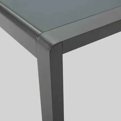 Cape Coral 5pc Aluminum Sofa Set With Cushions - Dark Gray - Christopher Knight Home 5 Cape Coral 5pc Aluminum Sofa Set With Cushions - Dark Gray - Christopher Knight Home - Image 5